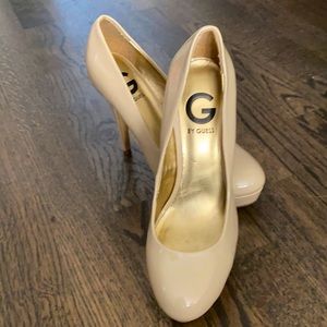 G by Guess nude heels